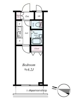 CQレジデンス練馬赤塚【1階】の間取り