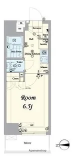 エクシム板橋区役所前【1302号室】の間取り