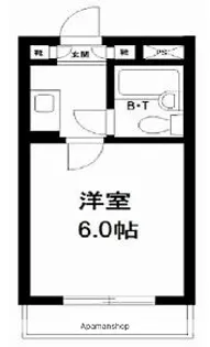 豊島園フラワーハイツ【402号室】の間取り