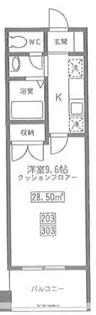 グラストンベリー【2階】の間取り