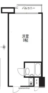 新宿ダイカンプラザA館【11階】の間取り