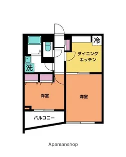 ヴェール新井薬師【2階】の間取り