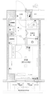 エクセリア浜田山【7階】の間取り