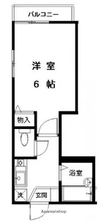 ラ・メール・トランキル【1階】の間取り