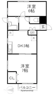BEAN’S新中野【2階】の間取り