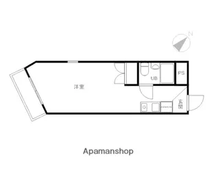 日神パレス西新宿【4階】の間取り