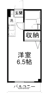 リズ松ヶ丘【3階】の間取り