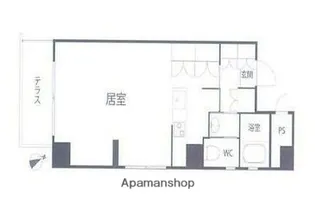 レジデンスANDO【4階】の間取り
