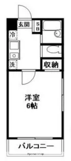 アーケイディア【1階】の間取り