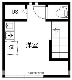 ハウスVESTA【2階】の間取り