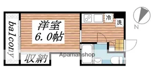 三軒茶屋マンション【1階】の間取り