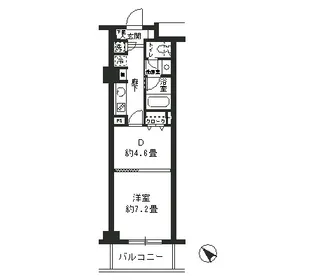 エステージ六義園【2階】の間取り