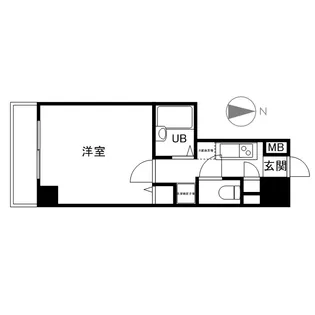 プレール・ドゥーク豊島園【7階】の間取り