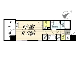 カスタリア大塚【8階】の間取り