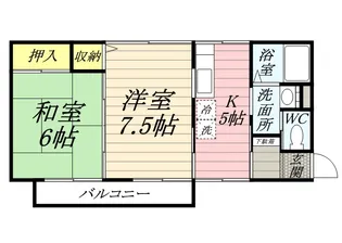 ソシア・エム【2階】の間取り