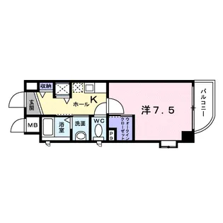 VIENTO K【5階】の間取り