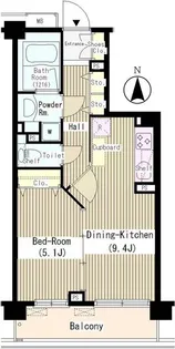 クラッサ中野【2階】の間取り