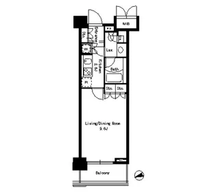 パークアクシス文京ステージ【1階】の間取り