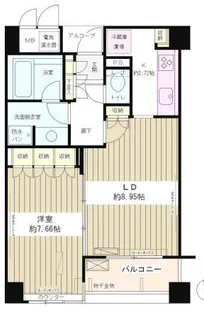エル・セレーノ西早稲田【1階】の間取り