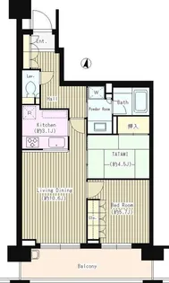 パークホームズ成増マークレジデンス【5階】の間取り