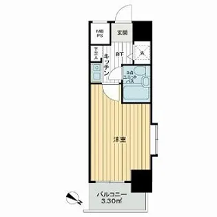 ライオンズプラザ本蓮沼【7階】の間取り