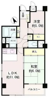 パステル中野【3階】の間取り