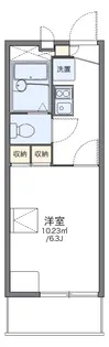 レオパレスQUATRE【1階】の間取り