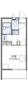 レオパレスLIVELYSTAR【3階】の間取り