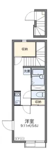 レオネクスト要町Ⅲ【2階】の間取り