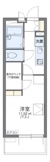 レオパレス和【3階】の間取り