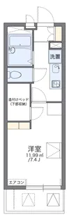 レオパレス心【2階】の間取り