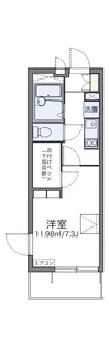 レオパレス南部【2階】の間取り