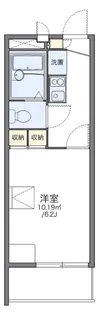 レオパレス小茂根【3階】の間取り