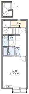 レオネクストタートルクレインⅠ【2階】の間取り