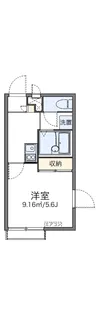 レオパレス新桜台【2階】の間取り