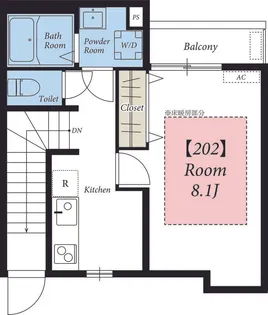 リブリ・みぽに【2階】の間取り