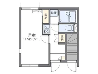 レオネクストグラティテュードⅠ【1階】の間取り