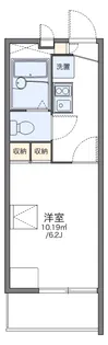 レオパレスビバ上板橋【1階】の間取り