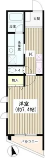 フレール南長崎【3階】の間取り