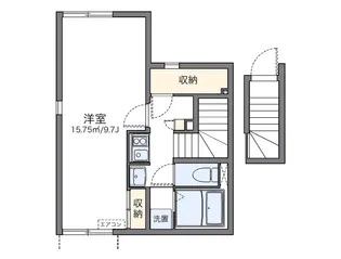 レオネクストまどか【2階】の間取り