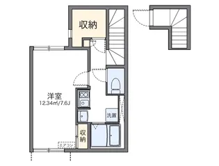 レオネクストまどか【2階】の間取り