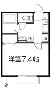 モンターニュブランシュ【103号室号室】の間取り