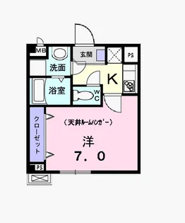 フレスコ【2階】の間取り