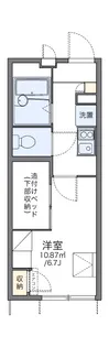 レオパレスセレーヌ新高円寺【1階】の間取り