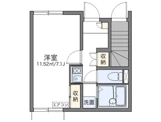 レオネクストハッピネスⅢ【1階】の間取り
