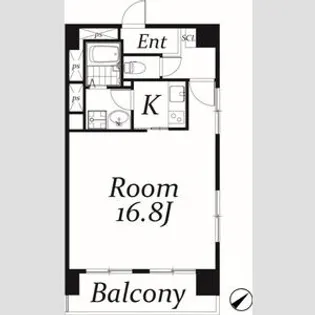 信越ビル【7階】の間取り