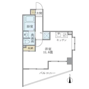 ドミール平和台【3階】の間取り