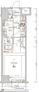 XEBECときわ台【9階】の間取り