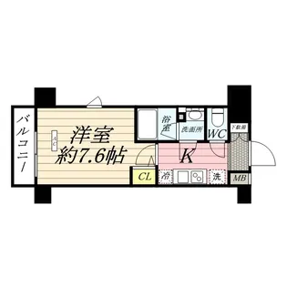メインステージTOKYO・NORTH HY’S【209号室号室】の間取り
