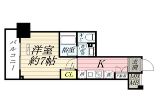 メインステージTOKYO・NORTH HY’S【6階】の間取り